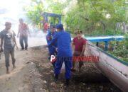 Peringati World Ocean Day, Satpolairud Polresta Sidoarjo Bersihkan Sampah Pesisir