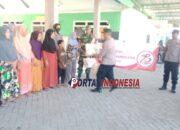 Polsek Krembung Bagikan 50 Paket Sembako Peringati Hari Bhayangkara Ke-78