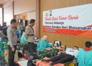 Hari Bhayangkara Ke-78, Polresta Sidoarjo Target 300 Kantong Darah