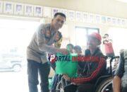 Polresta Sidoarjo Peduli Kesehatan Difabel