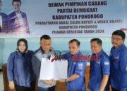 Kang Giri-Lisdyarita Daftar ke Partai Demokrat, Sinyal Koalisi Besar Pilkada 2024 Ponorogo