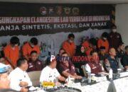 Sita Puluhan Ribu Ekstasi Dan Bahan Baku Narkoba, Mabes Polri Ungkap Clandestine Lab Terbesar Di Indonesia