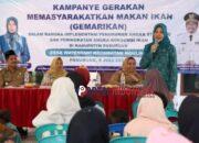 TP PKK Kabupaten Pasuruan Kampanyekan Gemarikan di Nguling, Ajak Warga Manfaatkan Potensi Yang Ada