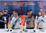 Miliki 4 Pucuk Senpi, Magazen dan 327 Butir Peluru, Seorang ASN di Palembang Dibekuk Polisi