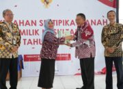 Pemkab Sleman Terima 204 Sertifikat Hak Milik Kasultanan