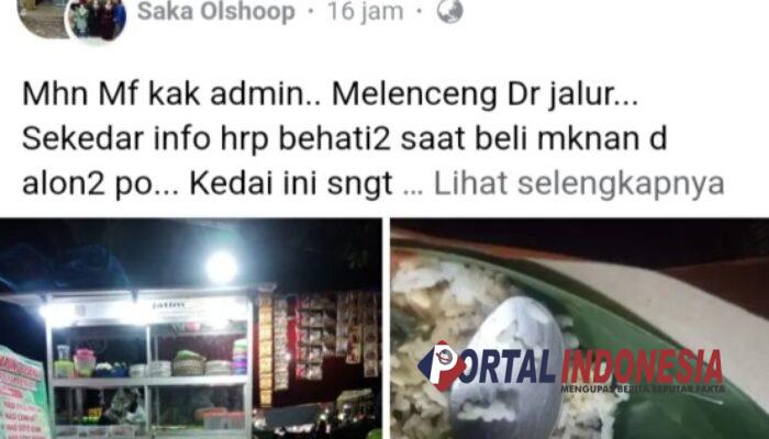 Viral Warung Lesehan di Alun-Alun Ponorogo ‘Ngemplang’, Kang Giri Intruksikan Perdagkum Turun Tangan