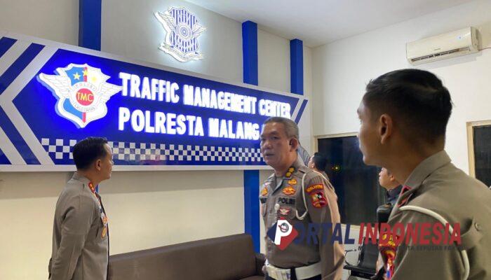 Langkah Maju Dalam Management Lalu Lintas,TMC Polresta Malang Kota Diresmikan Korlantas Polri
