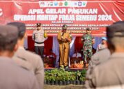 Siap Amankan Pilkada Serentak 2024, Polres Probolinggo Gelar Apel Pasukan Operasi Mantap Praja Semeru 2024
