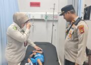 Tersentuh Kondisi Anak Korban Runtuhnya Jembatan P6, Kapolda Sumsel Atensikan Pengobatan ke RS Bhayangkara