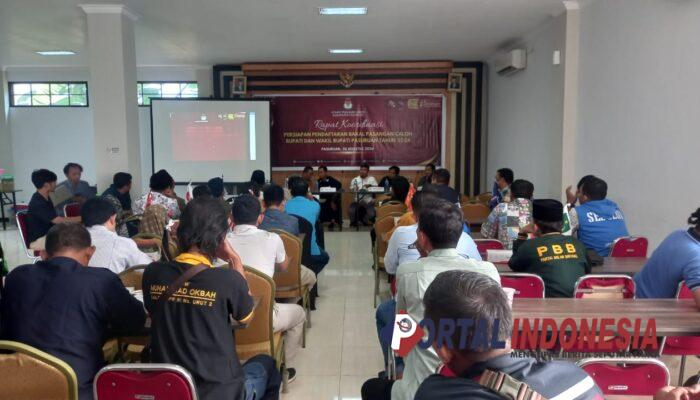 KPU Kabupaten Pasuruan Sosialisasi Tata Cara dan Syarat Pendaftaran Bapaslon Bupati dan Wakil Bupati Pasuruan