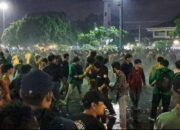 Demo Tolak Revisi UU Pilkada di Purwokerto Hingga Malam