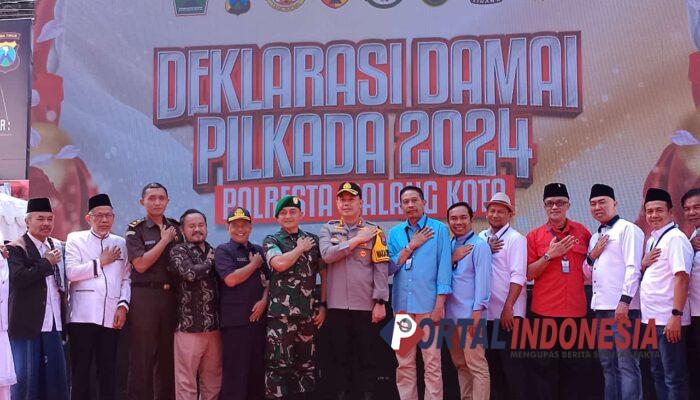 Deklarasi Damai Digelar, Polresta Malang Kota Siapkan 16 Walpri untuk Pilkada 2024