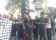 Puncak HUT ke-79 Kemerdekaan RI, Kelurahan Bakalan Giat Jalan Sehat dan Hiburan Musik