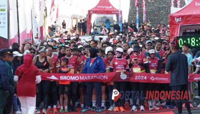 Plataran Bromo Dipadati Ribuan Pelari Internasional, Melalui Event Bromo Marathon 2024