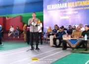 Diikuti Ratusan peserta, Kombes. Budi Hermanto Buka Kejurkot Bulu Tangkis Kapolresta Malang Kota Cup 2024