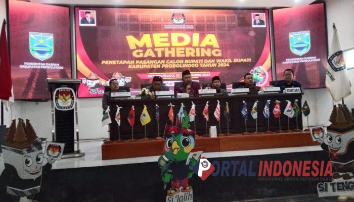 KPU Probolinggo Tetapkan Dua Paslon, Siap Ambil Nomor Urut Besok