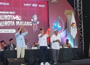 Resmi Ditetapkan KPU, Inilah Nomor Urut Paslon Pilkada Kota Malang 2024