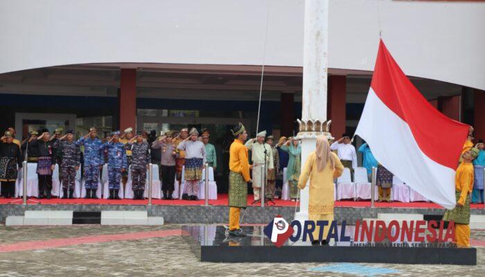 Kapolres Bintan Hadiri Upacara Hari Jadi Provinsi Kepri Ke-22 Tahun 2024