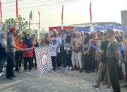 Warga Antusias Ikuti Jalan Sehat Ultah Pemuda Bhayangkara Desa Carat