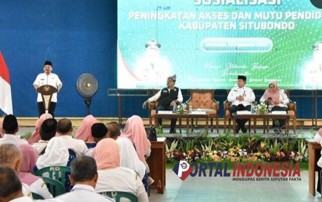 Bupati Situbondo Ajak Ribuan Kepala Sekolah Tingkatkan Mutu Pendidikan