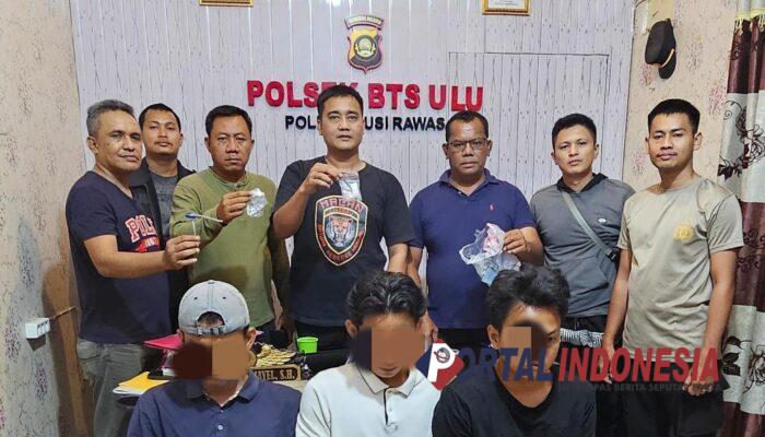 Jadi Pengedar Sabu, Tiga Sahabat Ditangkap di Musi Rawas