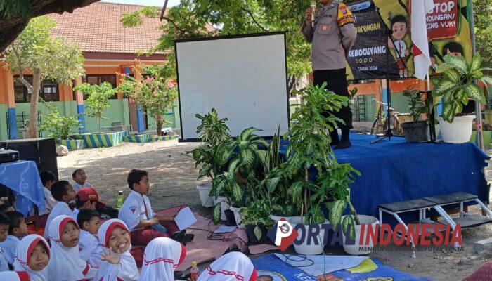 Bhabinkamtibmas Desa Keboguyang Edukasi Bahaya Perundungan dan Narkoba