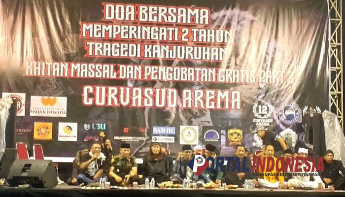 Dua Tahun Berlalu, Curvasud AREMA Gelar Doa Bersama untuk Mengenang Tragedi Kanjuruhan