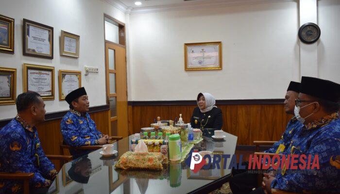 Tingkatkan Sinergitas Antar Instansi, Kepala Pertanahan Kota Pasuruan Berkunjung ke Kantor Walikota Pasuruan