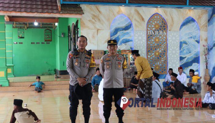 Pengamanan Kondusif, Polres Musi Rawas Kawal Tasyakuran Wisuda di Ponpes Tahfidzul Qur’an Darul Baroqah