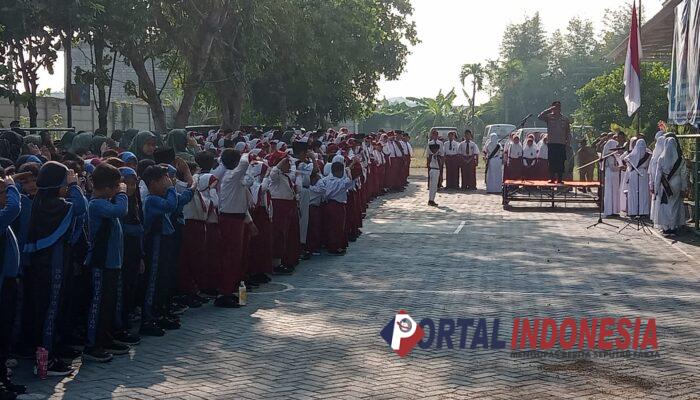 Kanit Binmas Polsek Krian Edukasi Pelajar untuk Bijak Bermedia Sosial