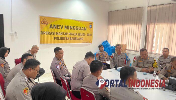 Polresta Barelang Gelar Anev Operasi Mantap Praja Seligi 2024