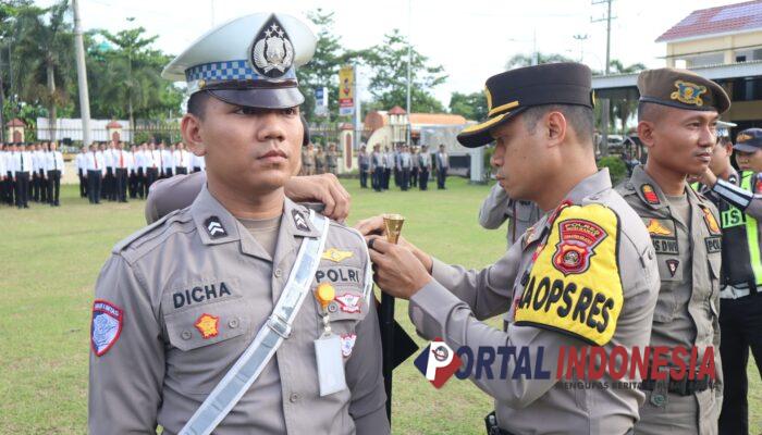 Kapolres Musi Rawas Pimpin Apel Gelar Pasukan Ops Zebra Musi 2024, Fokus pada Sembilan Sasaran Operasi