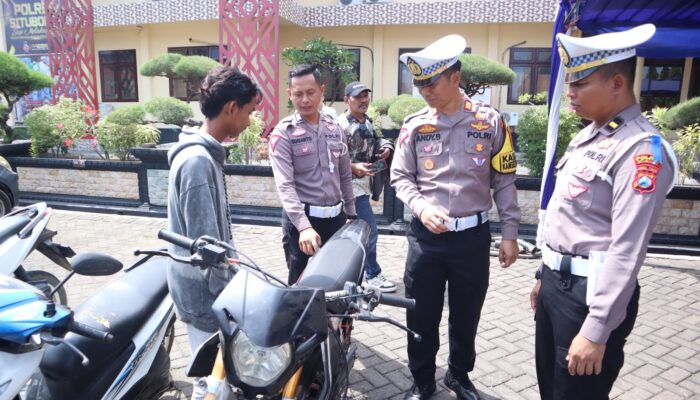 Kapolres Situbondo Tegur Puluhan Remaja Terlibat Balap Liar, Orang Tua Diminta Lebih Waspada