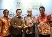 Kementerian ATR/BPN Terima Penghargaan dari iNews TV, Atas Keberhasilannya Bentuk EKSISTENSI