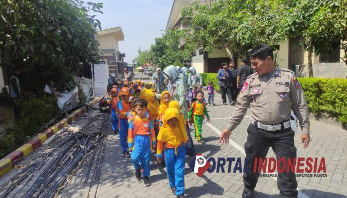 Operasi Zebra Semeru 2024: Satlantas Polresta Sidoarjo Edukasi Tertib Lalu Lintas Sejak Dini