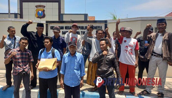 Warga Kawisrejo Serbu Polresta Pasuruan, Kades Dilaporkan atas Dugaan Penyelewengan Dana Desa