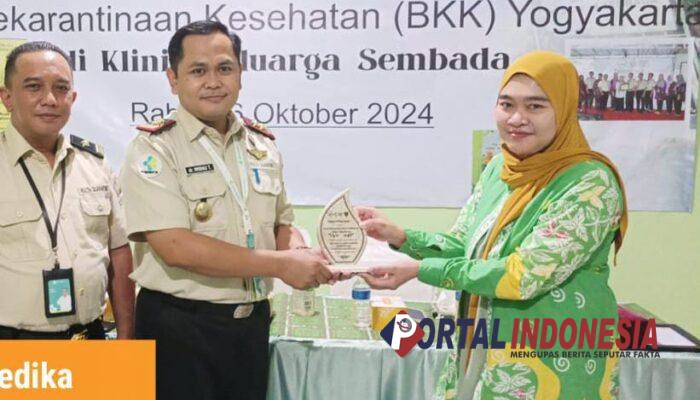 Klinik Keluarga Sembada Kembali Terima Sertifikat Vaksinasi Internasional