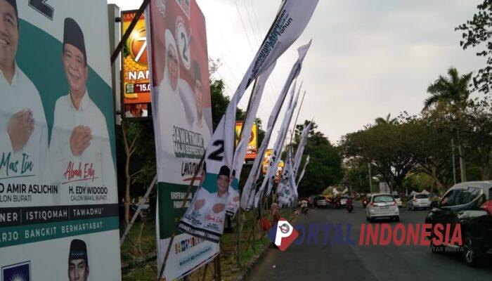 KPU Sidoarjo Gencarkan Pemasangan APK Paslon Pilkada 2024