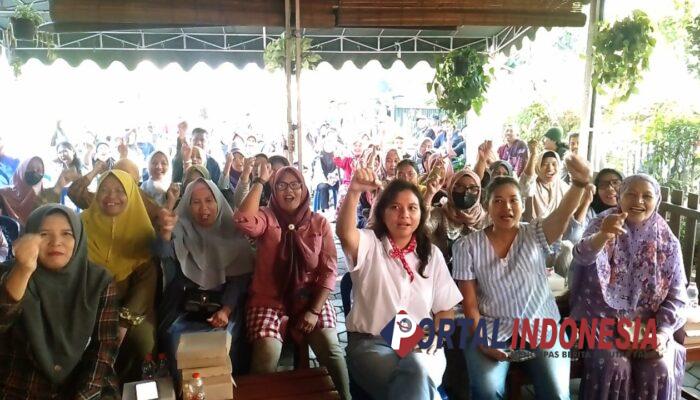 Kampanye Sapa Warga Berbuah Manis, Ibu-Ibu Kidul Dalem Ikrar Dukung Sam HC – Mbak Ganis