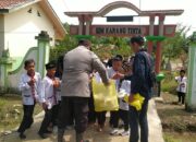 Dukung Program Presiden, Polsek Lalan Gelar Kegiatan Jum’at Berkah dan Bagikan Makan Siang
