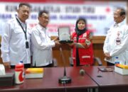 Puluhan Pengurus PMI Tegal Stuba ke PMI Sleman