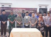 Kapolres Bintan Hadiri Peresmian Musholla KPU Bintan Dan Serah Terima Gudang Logistik.