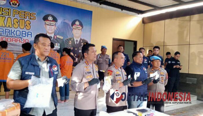 Jaringan Narkoba Sidoarjo Tersingkap, Modus Baru Gunakan Microtube untuk Edarkan Sabu dan Ekstasi