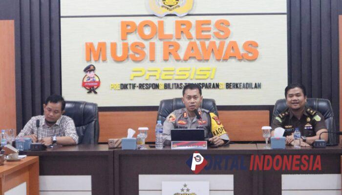 Kapolres Musi Rawas Bersama Stakeholder Matangkan Persiapan Debat Publik Pertama Pilkada 2024