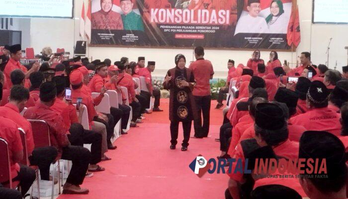 Konsolidasi, Kader Banteng di Ponorogo Total Menangkan Risma-Gus Hans dan ‘RILIS’
