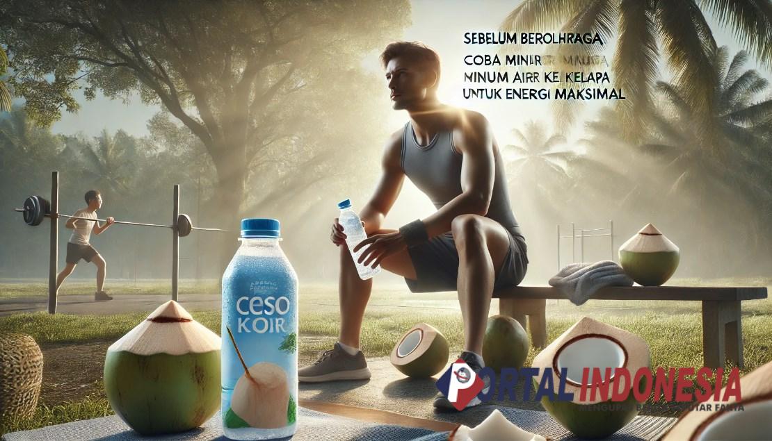 Minum Air Kelapa untuk Energi Maksimal