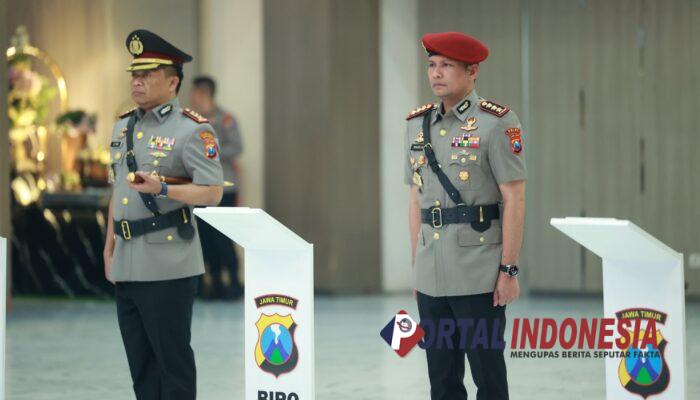 Kapolda Jatim Pimpin Sertijab PJU Termasuk Kapolresta Malang Kota