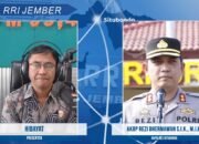 Kapolres Situbondo bersama Ketua Bawaslu On Air di RRI Jember Bahas Peta Kerawanan Dan Keamanan Pilkada