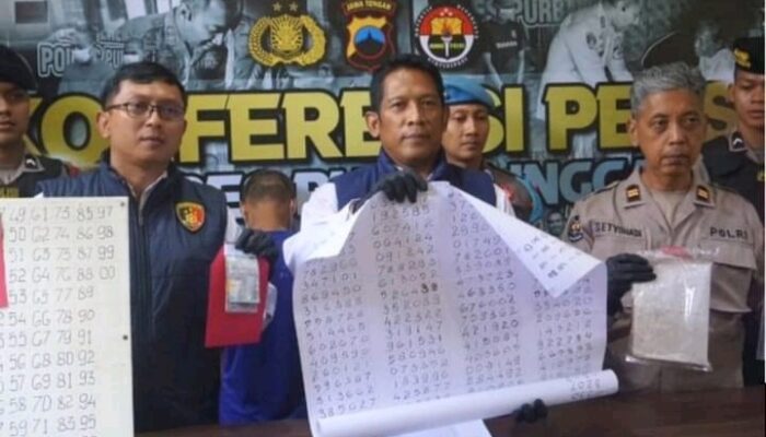 Polres Purbalingga Bekuk Pelaku Perjudian Togel