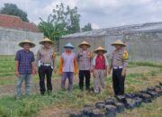 Polresta Sidoarjo Siapkan Lahan Dukung Ketahanan Pangan Nasional